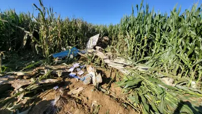 İzmir'de eğitim uçağı düştü, pilot hayatını kaybetti