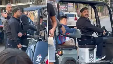 Kadıköy'de olay: Sıkıştırdı, saldırdı, tepki gösterenlere bıçak çekti!