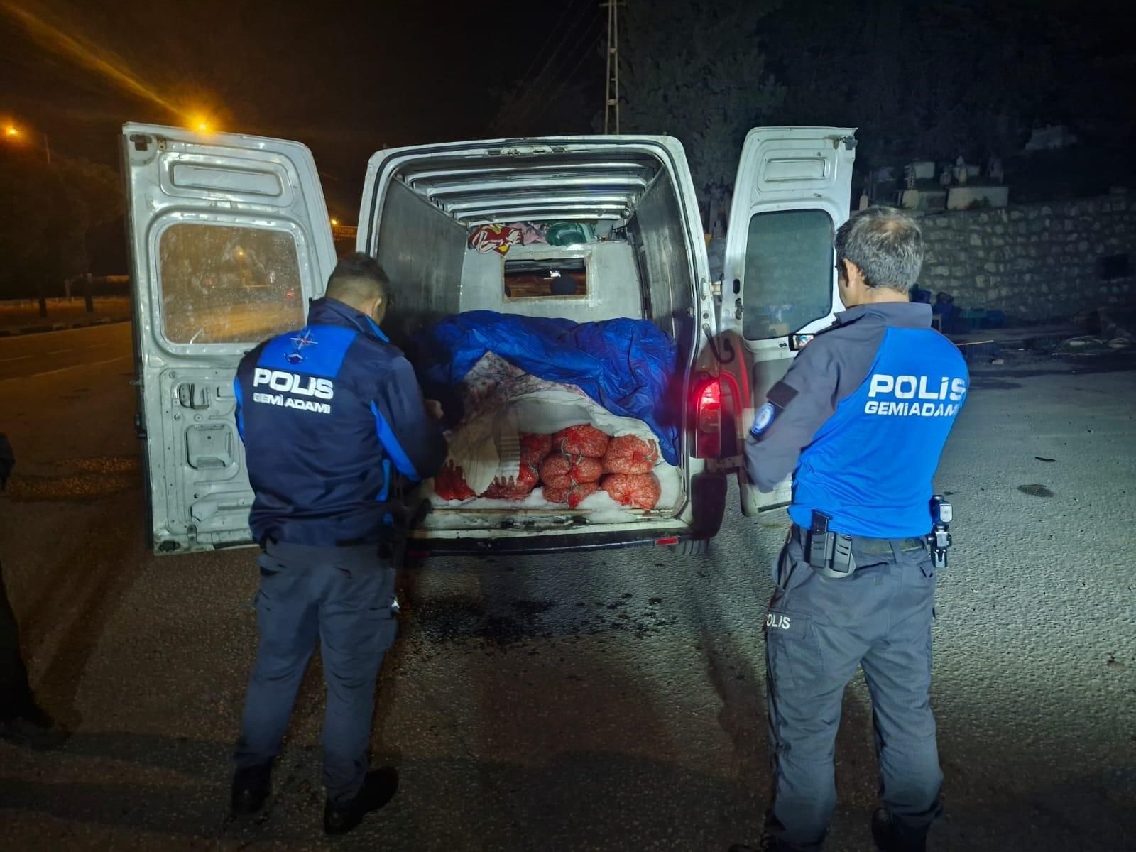 Samsun’da 5 ton kaçak midye ele geçirildi