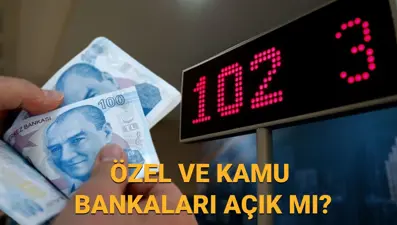 Özel bankalar ve kamu bankaları bugün açık mı? 4 Nisan cuma bankalar çalışıyor mu?