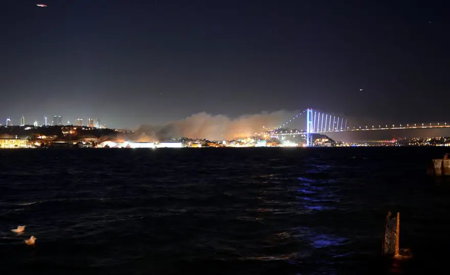 Galatasaray Üniversitesi'nde yangın 11