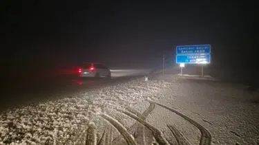 Tokat'ta kar sürprizi