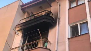 Alevleri görünce balkondan atladılar: Bir ölü, bir yaralı