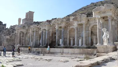 Sagalassos Antik Kenti'ne 25 bin ziyaretçi