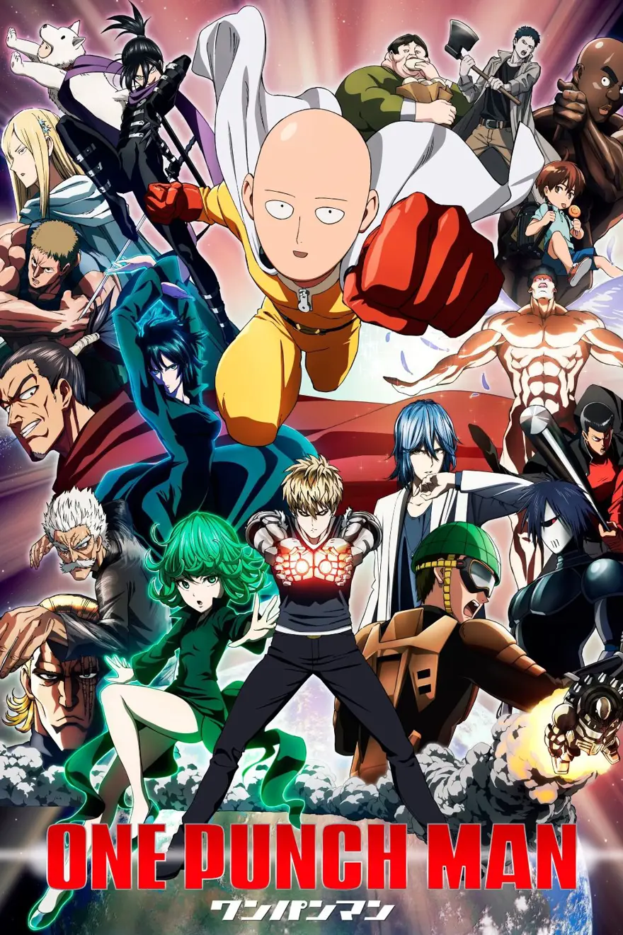 4. One-Punch Man - IMDB: 8,7 6