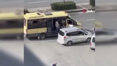 Esenyurt'ta yol verme kavgası