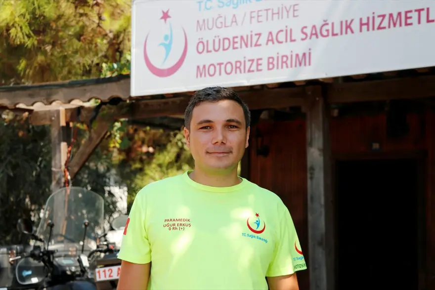 ATV motorlu 112 Acil Servis ekibi sahillerde hayat kurtarıyor 4
