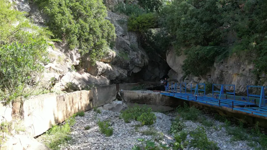 Sarıseki Kanyonu'nda korkutan görüntü: Şelale ve dere yok oldu 2