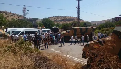 Mardin’de elektrik sayacı gerginliği