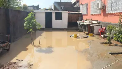 Nusaybin’de sel: evler su altına kaldı