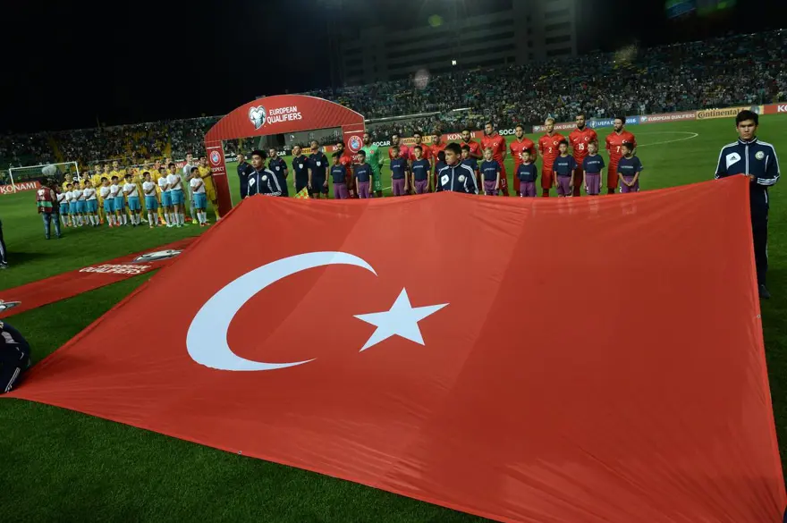 Kazakistan - Türkiye maçından kareler 7 Kazakistan - Türkiye maçından kareler 7