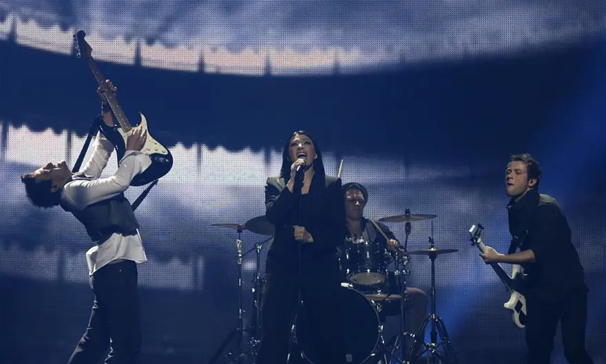 Eurovision final gecesinden kareler 109