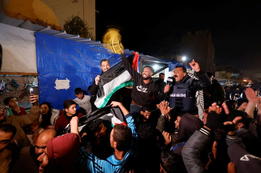 İsrail ve Hamas arasında anlaşma: Gazze'de sevinç gösterileri 1