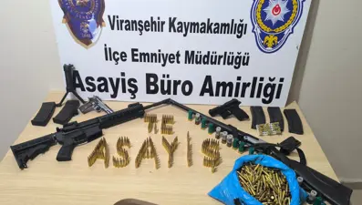 Şanlıurfa'da silah kaçakçılığı operasyonu: 2 gözaltı
