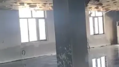 Muş’ta taziye evinde yangın çıktı