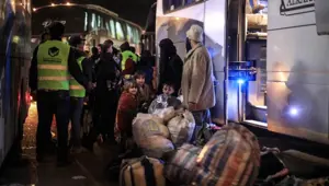 Duma'dan tahliye edilenler Cerablus ve El Bab'a gelecek