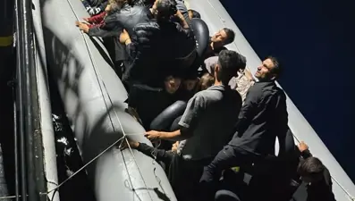 Çanakkale'de 38 kaçak göçmen yakalandı