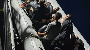 Çanakkale'de 38 kaçak göçmen yakalandı