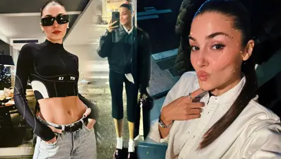 Hakan Sabancı ile Tokyo'da: Hande Erçel'den yeni pozlar