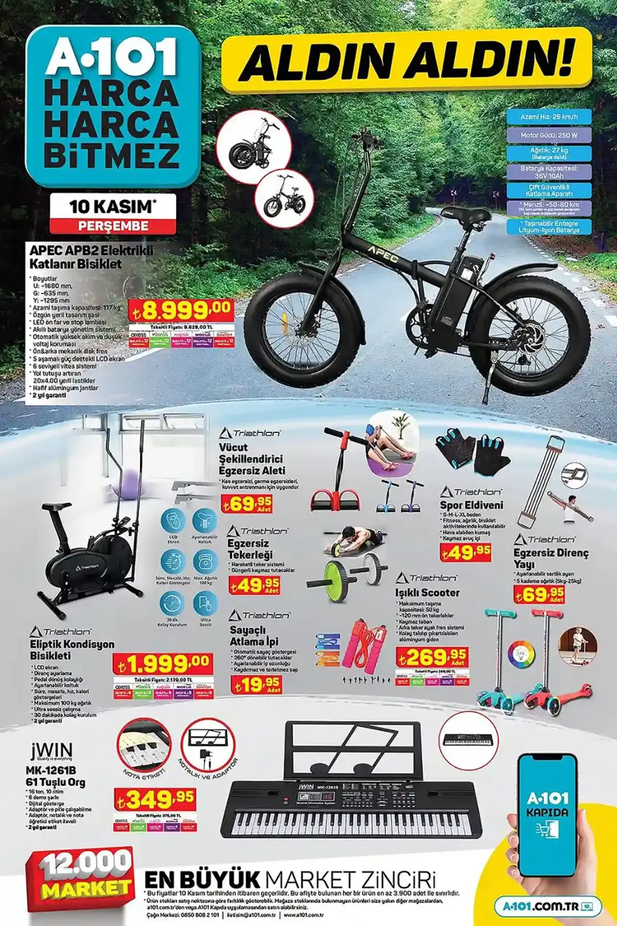 A101 market yeni indirimli aktüel ürünler kataloğu (5-11 Kasım A101 markette bu haftanın indirimli ürünleri ) 6