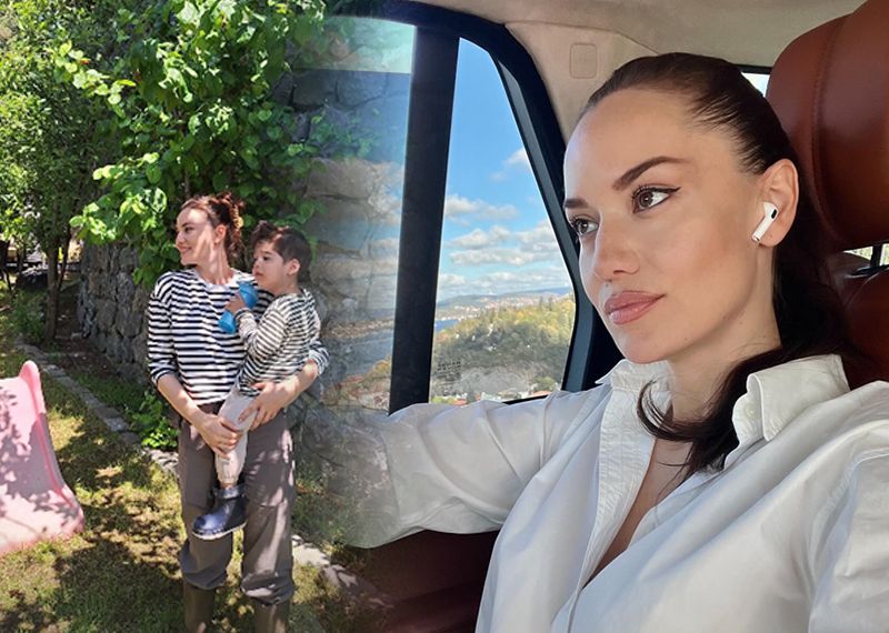 Fahriye Evcen'den Kerem ile yeni poz