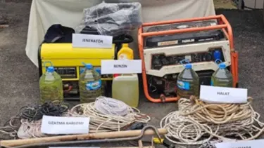 Kaçak kazı ve uyuşturucu operasyonu: 9 şüpheli yakalandı