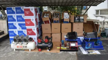 Bursa'da kaçak sigara üretimine gözaltı