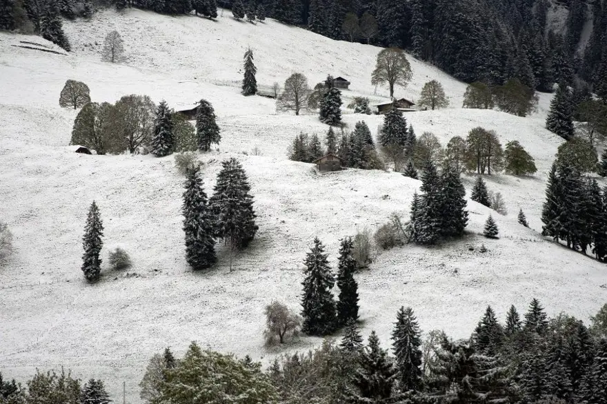 Yaz bekliyorlardı kar geldi 5