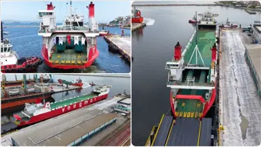 Marmara'da tren feribot seferleri sürüyor