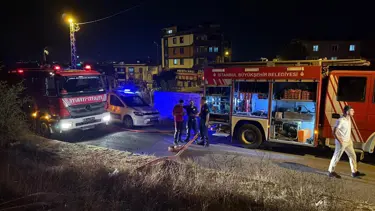 İstanbul'da orman yangını: Alevler 3 bin metrekareye yayıldı