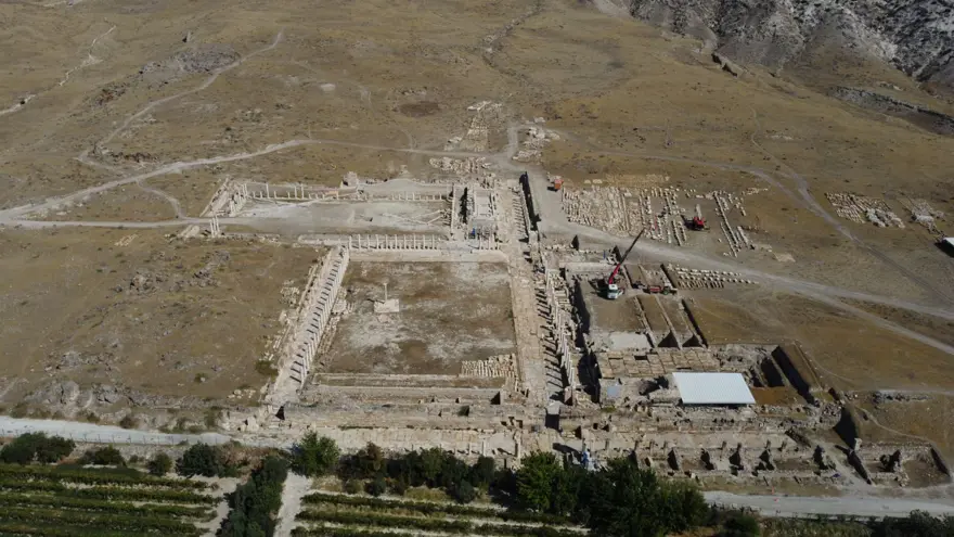 Tripolis Antik Kenti'nde 2 bin yıllık kanalizasyon bulundu 4