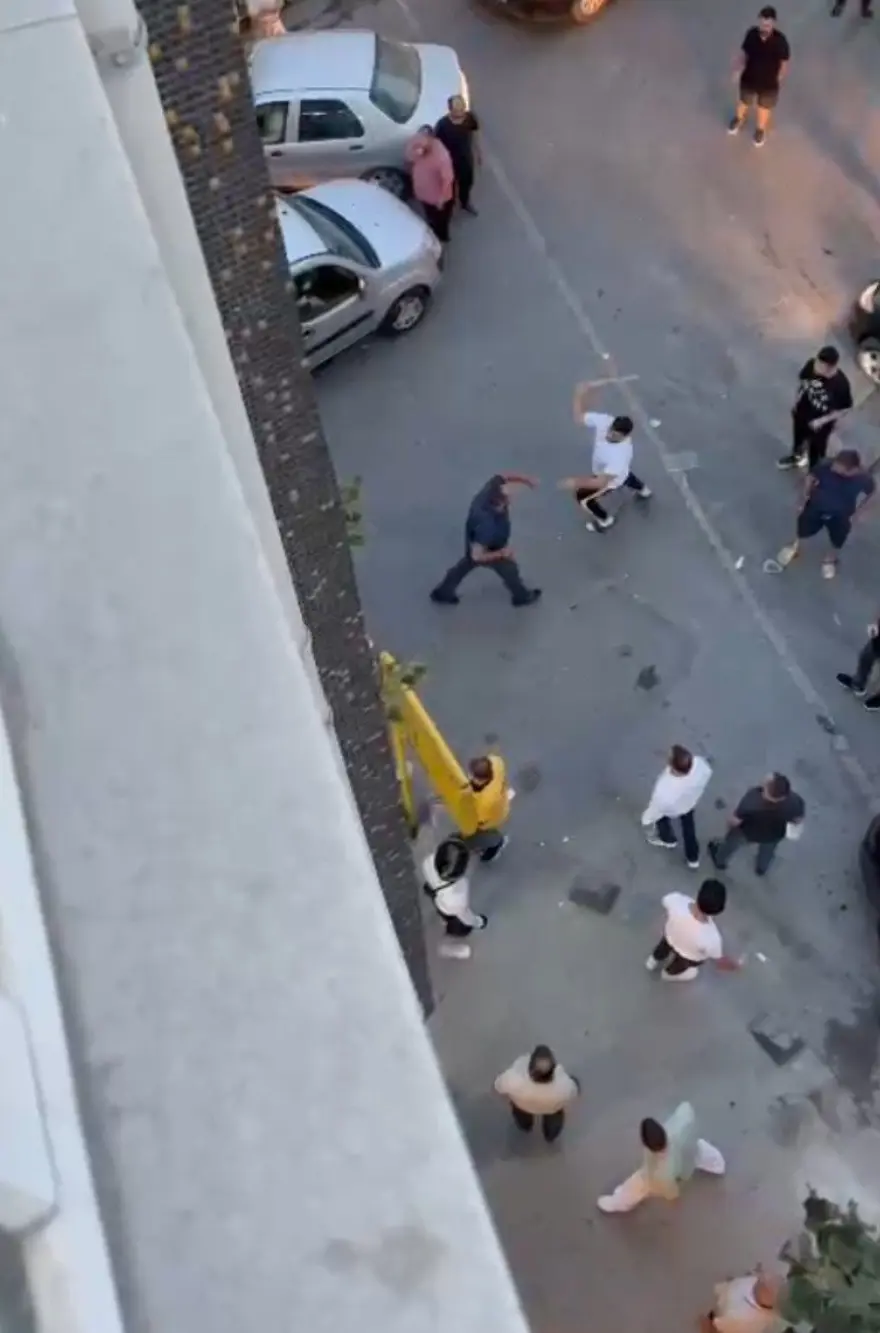 TEM Otoyolu kenarında bayıltan dayak 