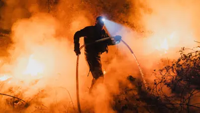 İspanya ordusu sahada: Alevler karşısında tarihi seferberlik