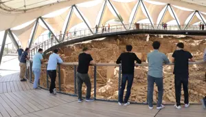Göbeklitepe'ye ziyaretçi akını
