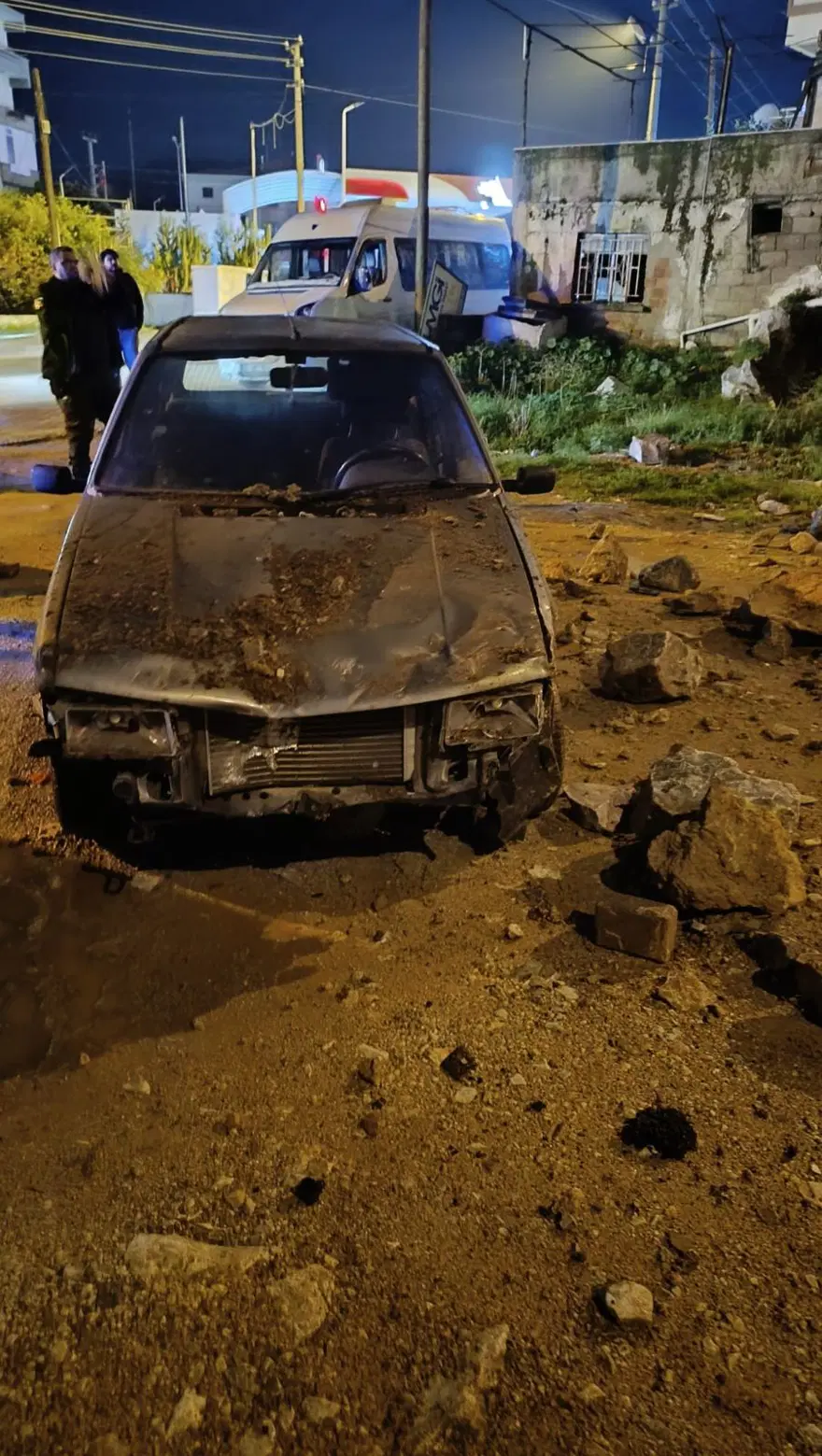 Muğla Milas'ta toprak kayması 1
