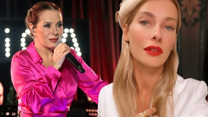 Gecenin Ucunda'nın yıldızları Zuhal Olcay ile Tuba Ünsal birlikte poz verdi