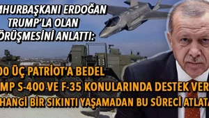 Cumhurbaşkanı Erdoğan: Trump, S-400 ve F-35 konularında Türkiye'ye destek verdi Cumhurbaşkanı Erdoğan: Trump, S-400 ve F-35 konularında Türkiye'ye destek verdi
