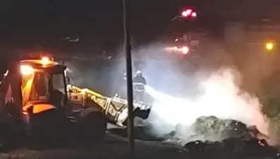 Van'da 800 bağ ot yanarak kül oldu