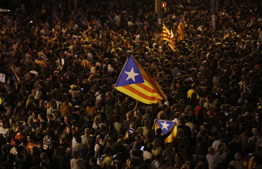 Katalonya'da referandum gerginliği büyüyor 1 Katalonya'da referandum gerginliği büyüyor 1