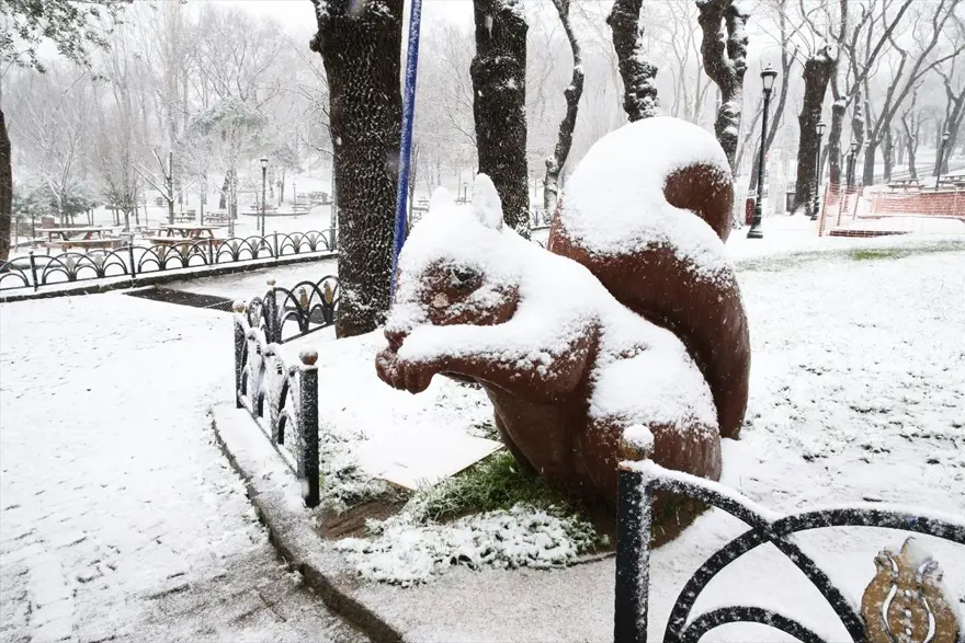 İstanbul'da kar 4