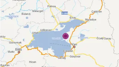 SON DAKİKA HABERİ: Van'ın Tuşba ilçesinde 4,1 büyüklüğünde deprem