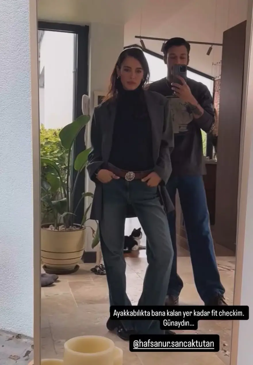 Hafsanur Sancaktutan ile Kubilay Aka'dan yeni paylaşım: Kombinlerini gösterdiler 3 Hafsanur Sancaktutan ile Kubilay Aka'dan yeni paylaşım: Kombinlerini gösterdiler 3