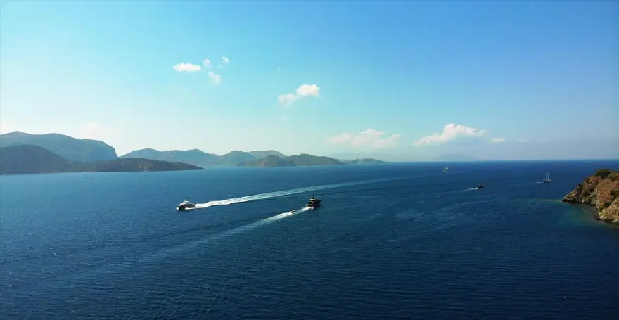 Muğla'nın el değmemiş koyları mavi yolculuk tutkunlarını ağırlıyor 14