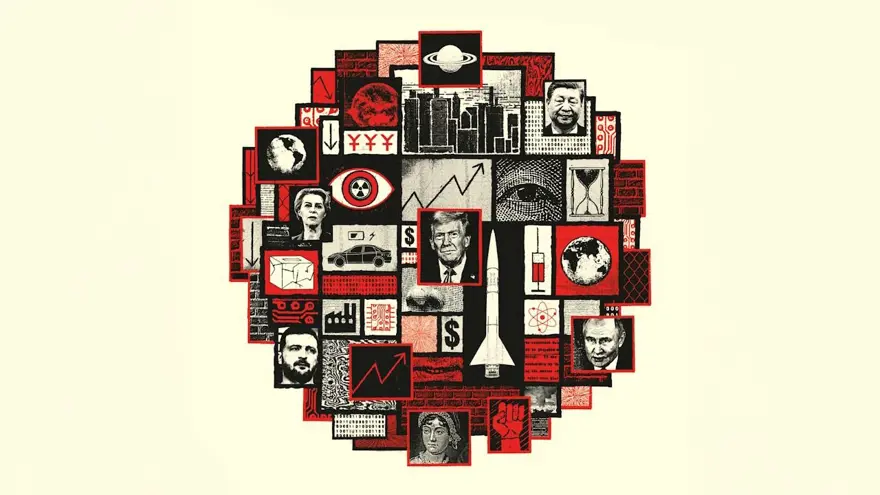 The Economist'in 2025 kapağı yine şifrelerle dolu! Gizemli şifreler geleceği nasıl şekillendirecek? 