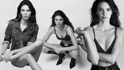 Kendall Jenner'dan iç çamaşırı kampanyası