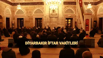 Diyarbakır için iftar vakti 15 Mart (Diyarbakır imsakiye 2025): Diyarbakır akşam ezanı saatleri (imsak, iftar ve teravih namazı vakti)