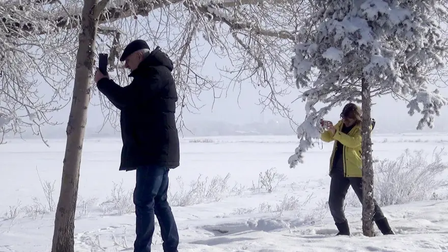 Batıda bahar doğuda zemheri soğukları! Termometreler eksi 23,8 dereceyi gösterdi 7