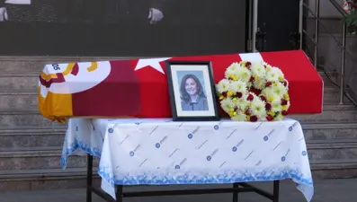 Prof. Dr. Serap Helvacı için Marmara Üniversitesi'nde tören