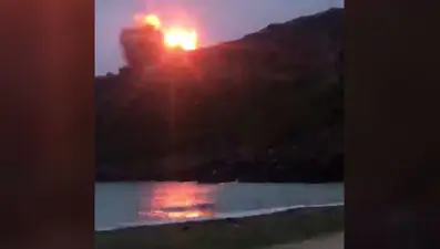 Akkuyu inşaat alanında patlama