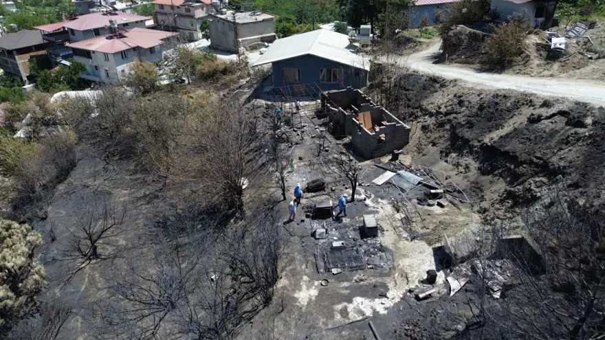 Önce deprem sonra yangın faciası 4
